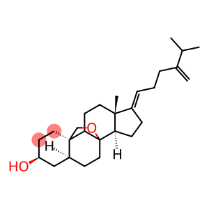 21-Norergosta-17(20),24(28)-dien-3-ol, 8,19-epoxy-, (3β,5α,17E)- (9CI)