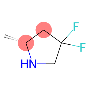 Pyrrolidine, 4,4-difluoro-2-methyl-, (2R)-