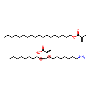 2-Propenoicacid,2-methyl-,octadecylester,polymerwith2-propenoicacid,compd.with(9Z)-9-octadecen-1-amine