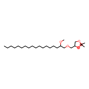 1,3-Dioxolane, 4-[[(2-methoxyoctadecyl)oxy]methyl]-2,2-dimethyl-