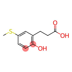 3-[2-Hydroxy-5-(methylthio)phenyl]propanoic acid