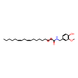 9,12-Octadecadienamide, N-[(4-hydroxy-3-methoxyphenyl)methyl]-, (9Z,12Z)-