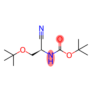 Carbamic acid, N-[(1R)-1-cyano-2-(1,1-dimethylethoxy)ethyl]-, 1,1-dimethylethyl ester