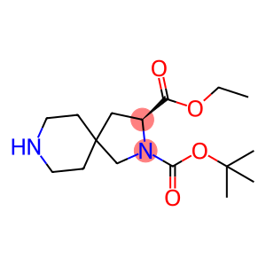 2-(tert-butyl) 3-ethyl (S)-2,8-diazaspiro[4.5]decane-2,3-dicarboxylate