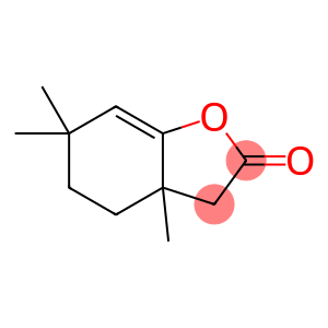 3a,4,5,6-Tetrahydro-3a,6,6-trimethylbenzofuran-2(3H)-one