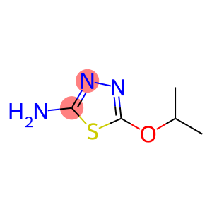 1,3,4-Thiadiazol-2-amine,  5-(1-methylethoxy)-