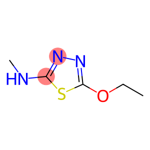 1,3,4-Thiadiazole,  2-ethoxy-5-(methylamino)-  (8CI)