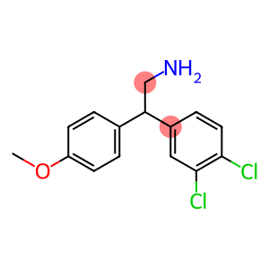 2-(3,4-dichlorophenyl)-2-(4-methoxyphenyl)ethan-1-amine