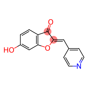 (2Z)-6-hydroxy-2-(pyridin-4-ylmethylidene)-1-benzofuran-3(2H)-one