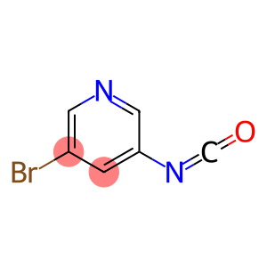 Pyridine, 3-bromo-5-isocyanato- (9CI)