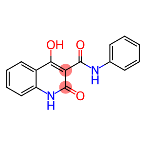 4-hydroxy-2-oxo-1,2-dihydroquinoline-3-carboxylic acid anilide