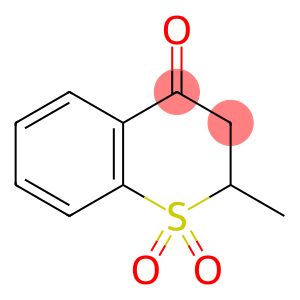 2-Methyl-2,3-dihydro-4H-1-benzothiopyran-4-one 1,1-dioxide