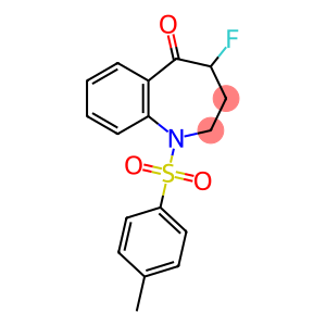 4-fluoro-1-tosyl-3,4-dihydro-1H-benzo[b]azepin-5(2H)-one