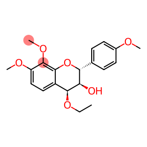 trans-2,3,cis-3,4-4-Ethoxy-4',7,8-trimethoxy-3-flavanol