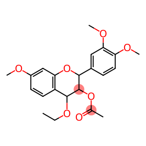 trans-2,3,trans-3,4-4-Ethoxy-3',4',7-trimethoxy-3-flavanol acetate