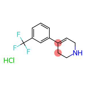 4-(3-(三氟甲基)苯基)-1,2,3,6-四氢吡啶盐酸盐