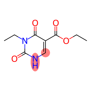 5-Pyrimidinecarboxylic acid, 1-ethyl-1,2,3,6-tetrahydro-2,6-dioxo-, ethyl ester