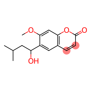 6-(2-Hydroxy-3-methylbutyl)-7-methoxycoumarin