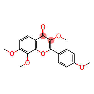 3,7,8-TRIMETHOXY-2-(4-METHOXYPHENYL)- 4H-1-BENZOPYRAN-4-ONE