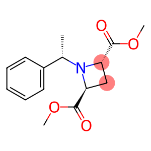 2,4-Azetidinedicarboxylic acid, 1-[(1S)-1-phenylethyl]-, dimethyl ester, (2S,4S)-
