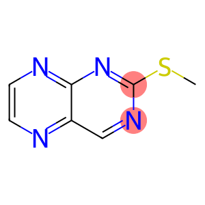 methyl 2-pteridinyl sulfide