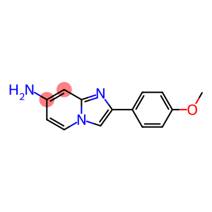 Imidazo[1,2-a]pyridin-7-amine, 2-(4-methoxyphenyl)-