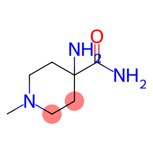 4-Piperidinecarboxamide,4-amino-1-methyl-(9CI)