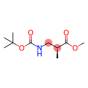 Propanoic acid, 3-[[(1,1-dimethylethoxy)carbonyl]amino]-2-methyl-, methyl ester, (2S)-