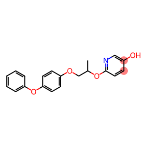 6-[1-Methyl-2-(4-phenoxyphenoxy)ethoxy]-3-pyridinol