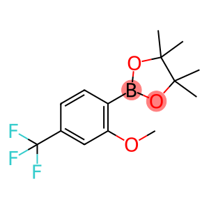 1,3,2-Dioxaborolane, 2-[2-methoxy-4-(trifluoromethyl)phenyl]-4,4,5,5-tetramethyl-