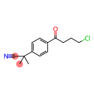 Benzeneacetonitrile, 4-(4-chloro-1-oxobutyl)-α,α-dimethyl-