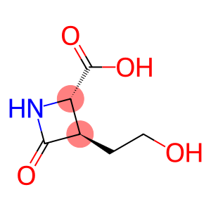 2-Azetidinecarboxylicacid,3-(2-hydroxyethyl)-4-oxo-,(2S-trans)-(9CI)