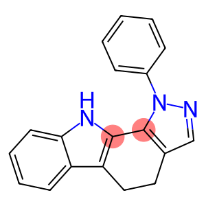 1-phenyl-1,4,5,10-tetrahydropyrazolo[3,4-a]carbazole