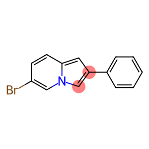 6-溴-2-苯基吲哚嗪
