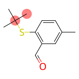 2-[(1,1-Dimethylethyl)thio]-5-methylbenzaldehyde