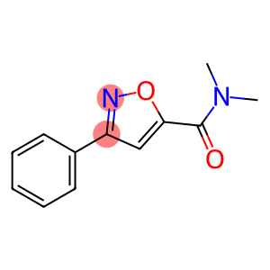 5-Isoxazolecarboxamide, N,N-dimethyl-3-phenyl-