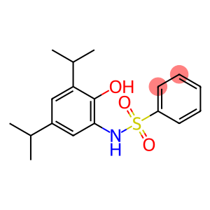 N-(2-HYDROXY-3,5-DIISOPROPYLPHENYL)BENZENESULFONAMIDE