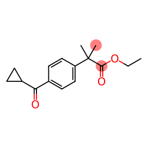 4-(Cyclopropylcarbonyl)-α,α-dimethyl-ethyl ester benzeneacetic acid