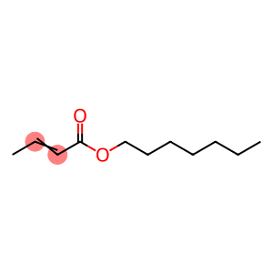 2-Butenoic acid, heptyl ester