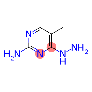 4(1H)-Pyrimidinone, 2-amino-5-methyl-, hydrazone (9CI)