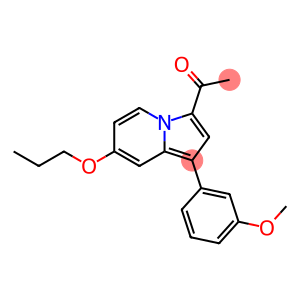 1-(1-(3-methoxyphenyl)-7-propoxyindolizin-3-yl)ethanone