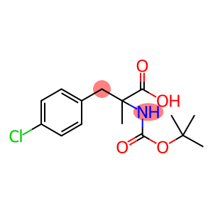 Phenylalanine, 4-chloro-N-[(1,1-dimethylethoxy)carbonyl]-α-methyl-