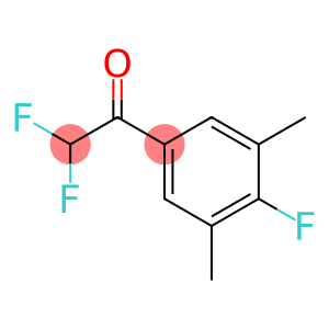 2,2-Difluoro-1-(4-fluoro-3,5-dimethylphenyl)ethanone