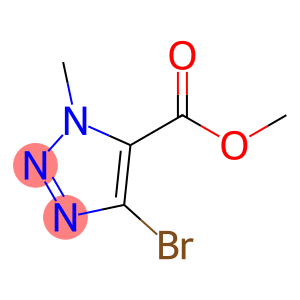 1H-1,2,3-Triazole-5-carboxylic acid, 4-bromo-1-methyl-, methyl ester