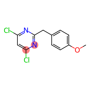 4,6-Dichloro-2-(4-methoxybenzyl)pyrimidine