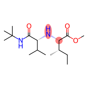 L-Isoleucine, N-[1-[[(1,1-dimethylethyl)amino]carbonyl]-2-methylpropyl]-, methyl ester, (R)- (9CI)