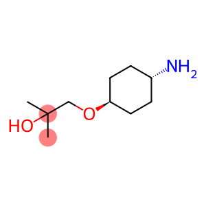 2-Propanol, 1-[(trans-4-aminocyclohexyl)oxy]-2-methyl-