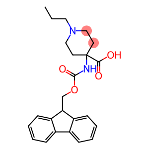 4-Piperidinecarboxylic acid, 4-[[(9H-fluoren-9-ylmethoxy)carbonyl]amino]-1-propyl-