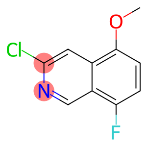 Isoquinoline, 3-chloro-8-fluoro-5-methoxy-