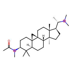 Acetamide, N-[(3β,5α,20S)-20-(dimethylamino)-4,4,14-trimethyl-9,19-cyclopregnan-3-yl]-N-methyl- (9CI)